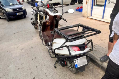 Yalova’da sahte plakalı motosiklet yakalandı