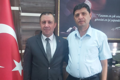 Işılak’tan Müdür Zeki Sitar’a ziyaret