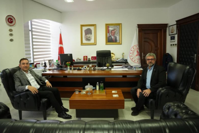 Vali Yardımcısı Osman Sarı’dan İl Sağlık Müdürü Kaşıkcı’ya ziyaret