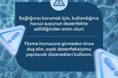 Yalova İl Sağlık Müdürlüğü’nden yaz uyarısı: “Havuz hijyenine dikkat edilmeli”