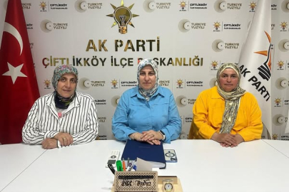 AK Parti Çiftlikköy İlçe Kadın Kolları'ndan haftalık olağan toplantı