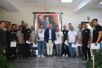 Başkan Kurt’tan Belediye personeline teşekkür belgesi