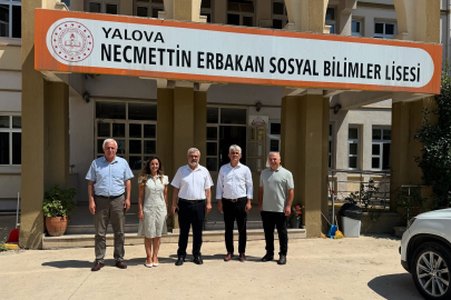 Yılmaz, okullarda incelemede bulundu