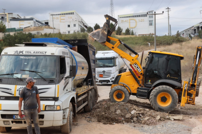 Yol düzenleme çalışmaları devam ediyor