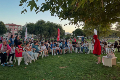 Aile ile Gün Batımında Masal Günü etkinliği düzenlendi