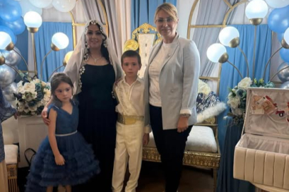 Başkan Yasemin Fazlaca, Deniz Efe Güngör’ün sünnet cemiyetine katıldı