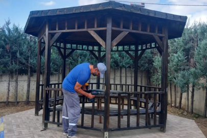 Kadıköy Belediyesi’nden beldedeki kamelyalara bakım ve onarım