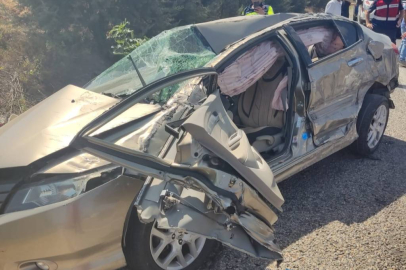 Çınarcık NATO yolunda feci kaza! 2 kişi yaralandı