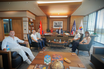 Sınırlı Sorumlu Altınova Servis İşletmecileri Motorlu Taşıyıcılar Kooperatifi’nden YTSO’ya Ziyaret