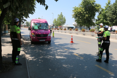 Yalova’da 173 dolmuşa cezai işlem uygulandı