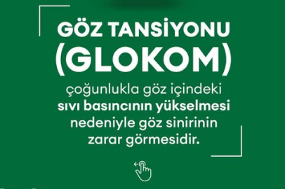 Yalova Eğitim ve Araştırma Hastanesi’nden glokom uyarısı