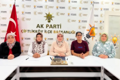 Çiftlikköy AK Parti Kadın Kolları Haftalık Toplantısını gerçekleştirdi