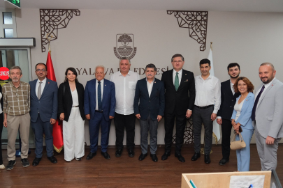 CHP heyetinden Belediye ve Kent Konseyi’ne ziyaret