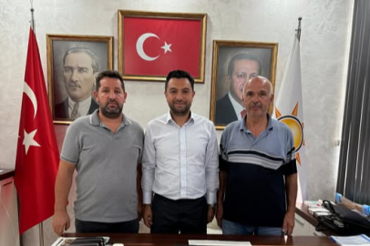 AK Parti Çiftlikköy İlçe Başkanlığı’na Resul Karadoğan’dan ziyaret