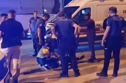 Yalova’da polis aracıyla motosiklet çarpıştı! 1 yaralı