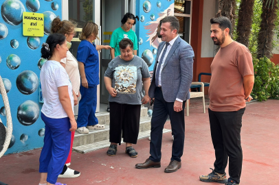 Laçin, özel bireylerle bir araya geldi