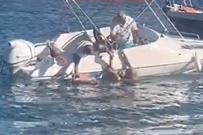 Armutlu’da yaşlı kadına surat teknesi çarptı