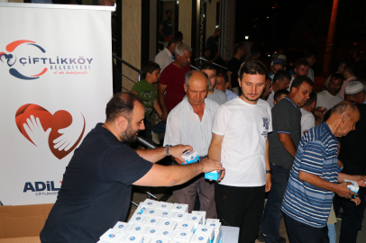 Çiftlikköy Belediyesi’nden 5 bin kandil simidi ikramı