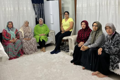 Ak Parti Çiftlikköy İlçe Kadın Kolları Başkanı Dilek Aydın’dan anlamlı ziyaret