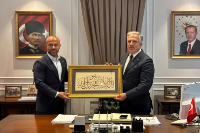 Güçlü, Termal Belediye Başkanı H. Sinan Acar’ı ziyaret etti