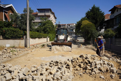 Kadıköy’de yol yapım çalışmalarına hız verildi