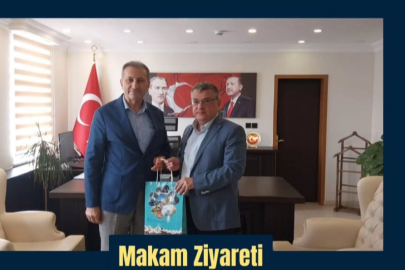 Yalova İl Kültür ve Turizm Müdürü Ziya Karatekin'den Kaymakam Ali Ada’ya nezaket ziyareti