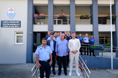 Başkan Gürel Zabıta Müdürlüğünü ziyaret etti