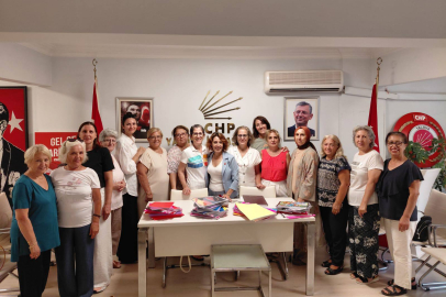 CHP’li kadınlardan eğitime destek