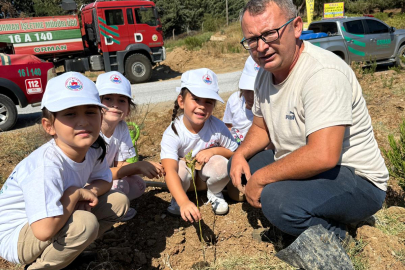 Armutlu’da fidanlar gelecek için toprakla buluştu