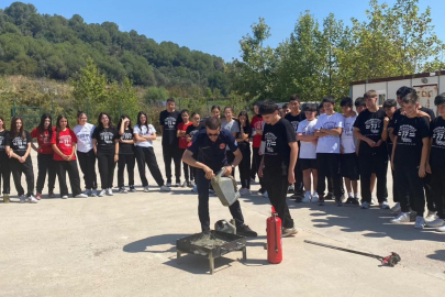 Uzmanlar Koleji öğrencileri afet bilinci kazandı
