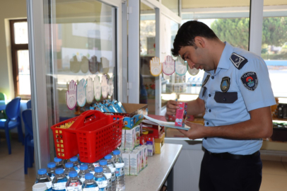 Zabıtadan okul kantinlerine denetim