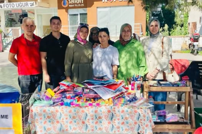 AK Parti Çiftlikköy Kadın Kolları'ndan Eğitime Destek Projesine ziyaret