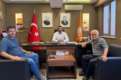 Ak Parti Merkez İlçe Teşkilatı’na anlamlı ziyaret