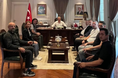 Armutlu Belediye Başkanı Cengiz Arslan’dan Termal Belediyesi’ne ziyaret