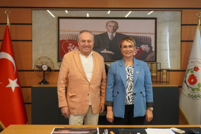 Yalova Kent Konseyi Başkanı Kenan Engin'den Altınova Belediyesi’ne ziyaret