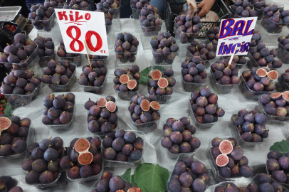 Yalova Semt Pazarı'nda incir tezgahlarda: Kilosu 80 TL'den satışta