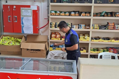 Subaşı Zabıtasından okul kantinlerinde denetim