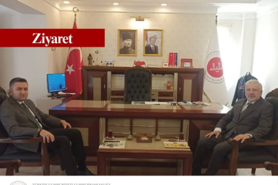Tarım ve Orman İl Müdürü Mustafa İlmeç’ten İl Müftüsü Yılmaztürk’e İade-i ziyaret
