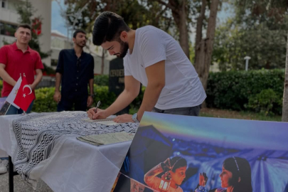 Yalova’da Filistin’li çocukların sessiz çığlığına dikkat çekildi