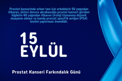 Prostat Kanserine dikkat çekildi