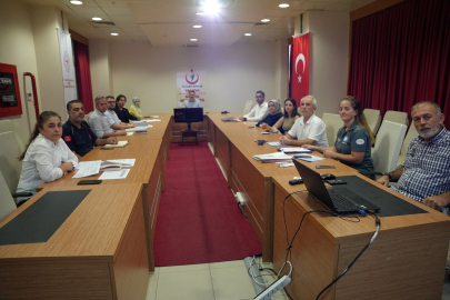 Afet hazırlık toplantısı gerçekleştirildi