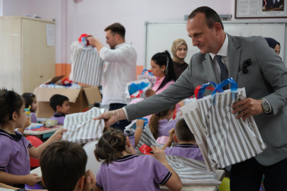 Çiftlikköy’de ilk ders zili çaldı