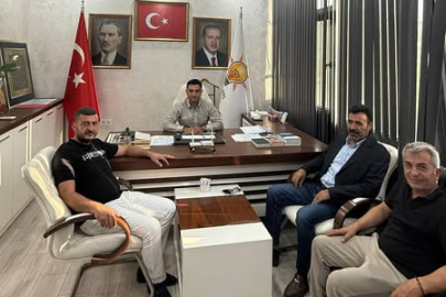 04 Ağrılılar Derneği’nden AK Parti Çiftlikköy İlçe Başkanlığı’na ziyaret