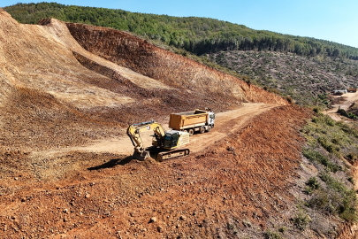 Armutlu’nun 5 milyon metreküp kapasiteli barajında çalışmalar sürüyor