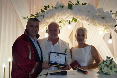 Başkan Tavşan, Nazlı ve Nihat çiftinin mutluluğuna ortak oldu