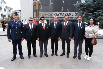 Çiftlikköy’de gazilere anlamlı kutlama