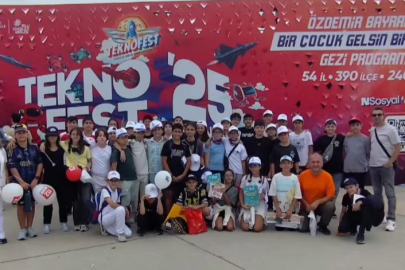Öğrenciler TEKNOFEST coşkusuna ortak oldu