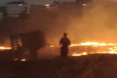 Çiftlikköy’de iki ayrı noktada yangın çıktı