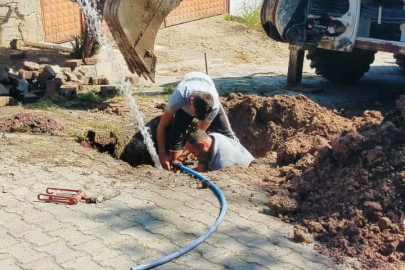Subaşı Belediyesi’nden su altyapısına müdahale