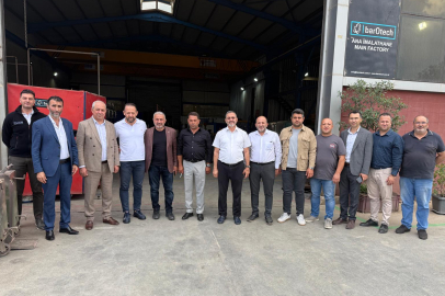 Demiryürek ve Aydın’dan Sanayi Sitesi esnafına ziyaret